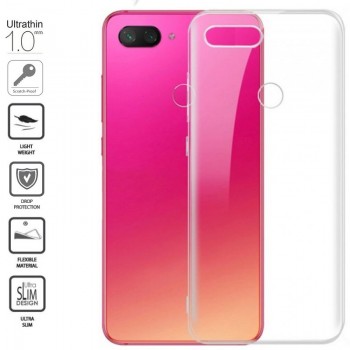 Permatomas silikoninis dėkliukas 1.0 mm. (MI 8 LITE)